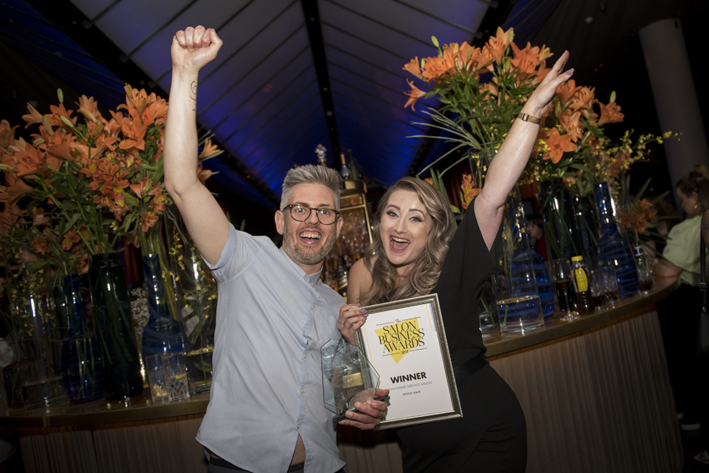 The Salon Business Awards 2021 held at Quaglino’s in London on 19 July 2021 Photography by DFphotography.co.uk/Danny Fitzpatrick Credit : DFphotography.co.uk