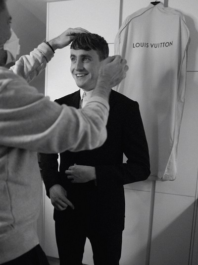 Joe Mills backstage - www.salonbusiness.co.uk