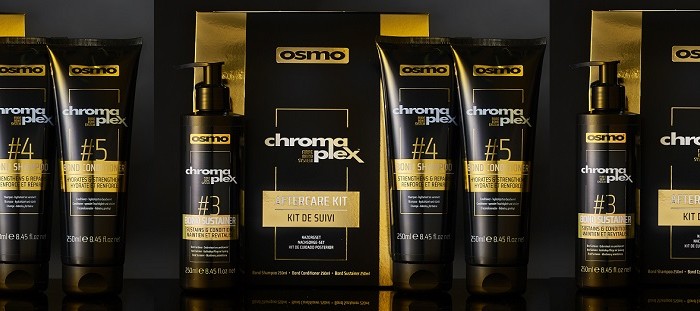 3 STEPS TO SALON FRESH HAIR AT HOME  OSMO® Launches its NEW CHROMAPLEX™ Aftercare Kit