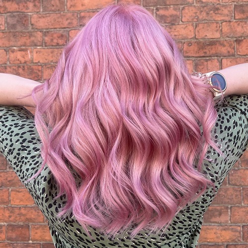 pink hair - www.salonbusiness.co.uk