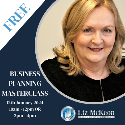Liz McKeon business planning course - www.salonbusiness.co.uk