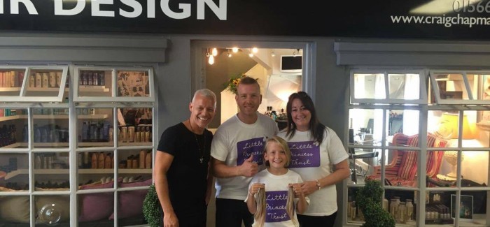 Craig Chapman helps raise money for Little Princess Trust
