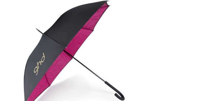 ghd launches salon-exclusive electric pink umbrella deals