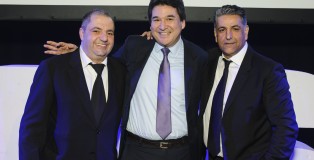 L-R Joint CEO and Co-Founder Rush, Andy Phouli, Managing Director LDC Yann Souillar, Joint CEO and Co-Founder Rush, Stell Andrew