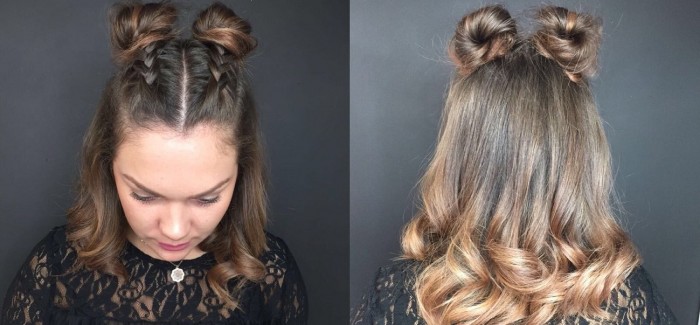 Festive Hair How To by SJ Forbes