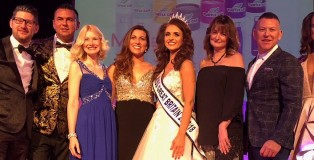 Miss GB with judge Barrie Stephen - www.salonbusiness.co.uk