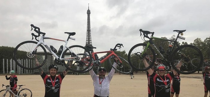 EDINBURGH HAIRDRESSER CYCLES FROM LONDON TO PARIS TO RAISE AWARENESS AND DONATIONS FOR BLOODWISE