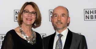 Hilary Hall and Ian Egerton, President NHBF - www.salonbusiness.co.uk