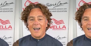 Patrick Cameron curly hair