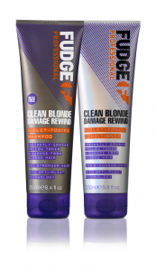 Fudge Professional Clean Blonde Damage Rewind Duo - www.salonbusiness.co.uk