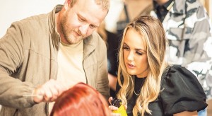 Kleek Apprentice in training - www.salonbusiness.co.uk