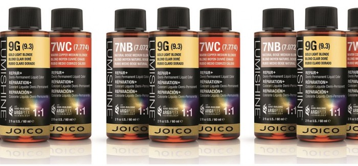 New JOICO lumishine demi-permanent liquid shades