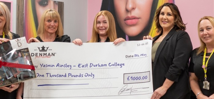 Denman College Star Celebrates Win