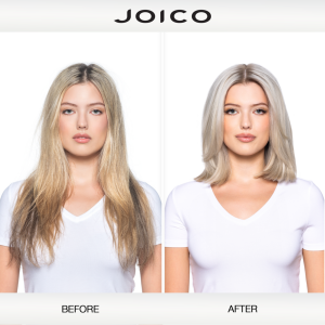 JOICO Blonde Life SilverLight Madison Before After - www.salonbusiness.co.uk