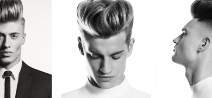 A/W’s Slicked Back Hair Styling