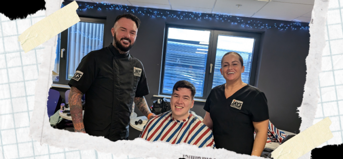 Jay’s Barber Club Charity Christmas Cut’athon at Denman HQ