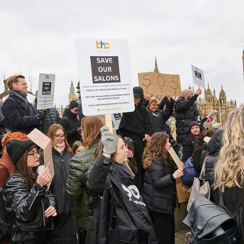 tax reform protest