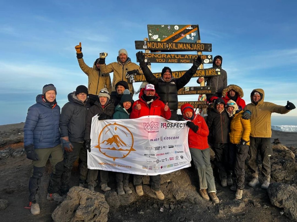 Andrew Barton Summits Kilimanjaro