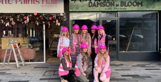 Charlotte Paints Hair studio