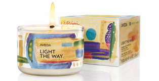 Aveda Light The Way candle for Earth Month 2026